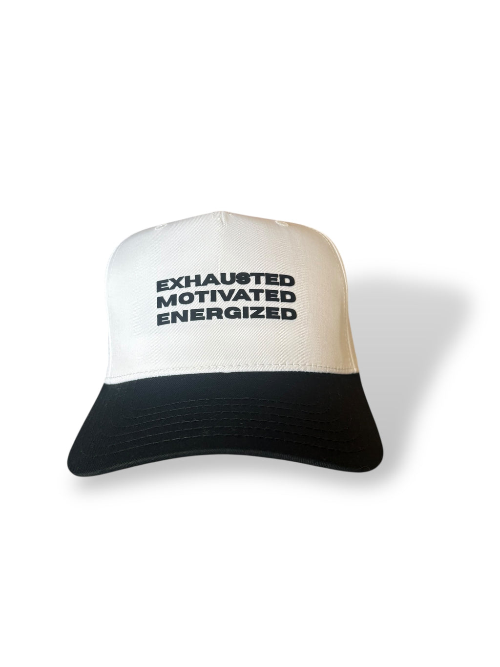 Black Exhausted,Motivated,Energized