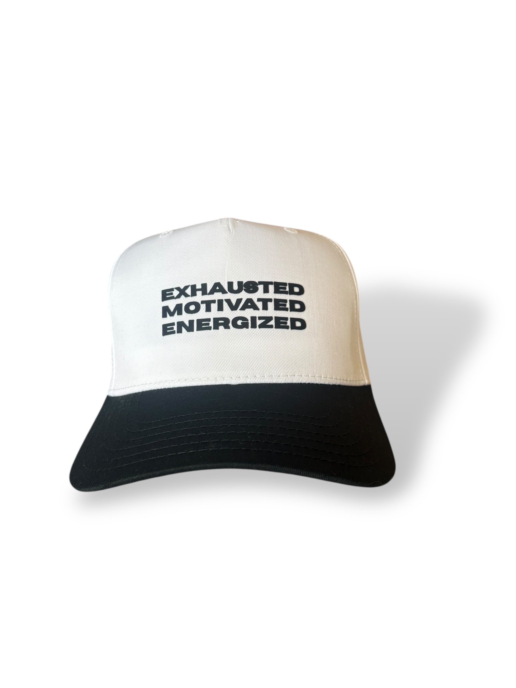 Black Exhausted,Motivated,Energized