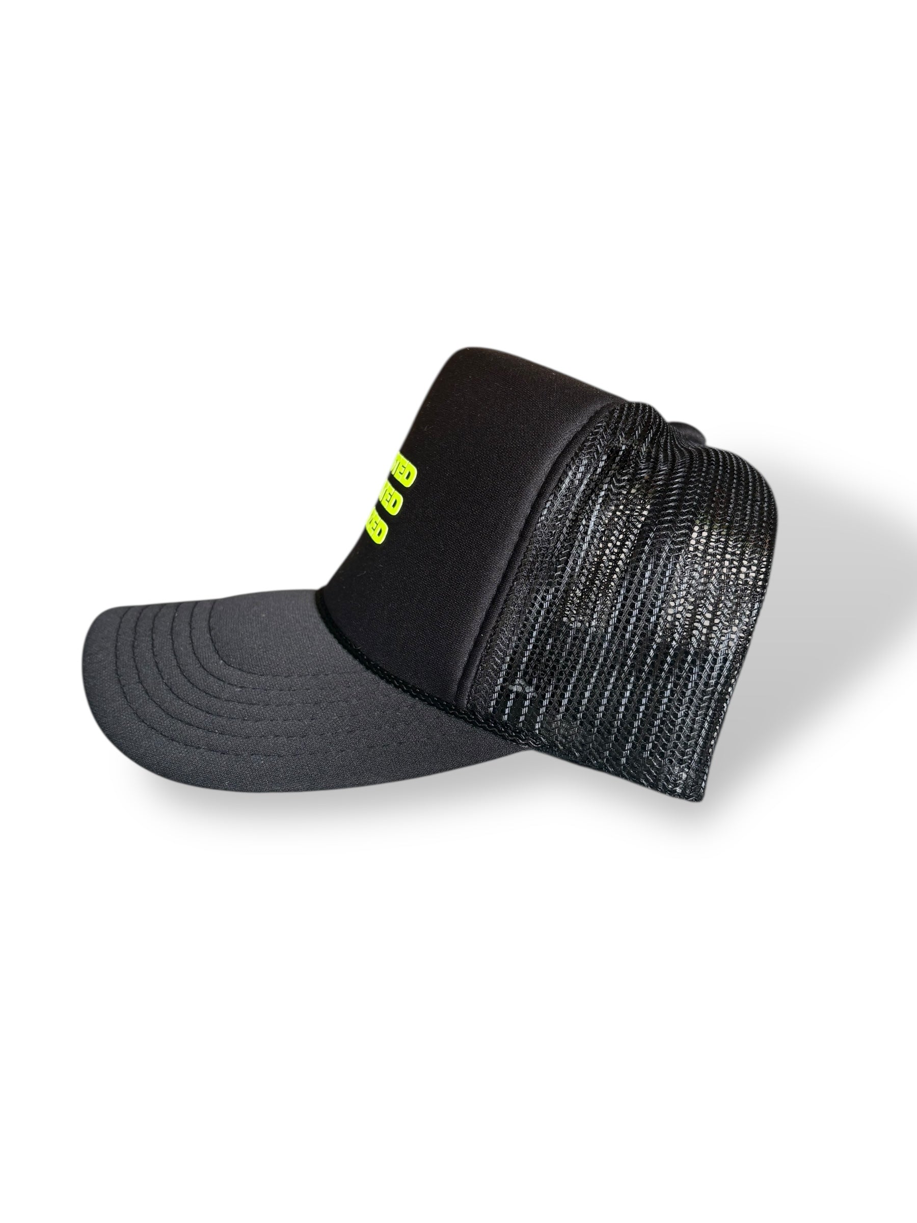 Black/Neon Exhausted,Motivated,Energized