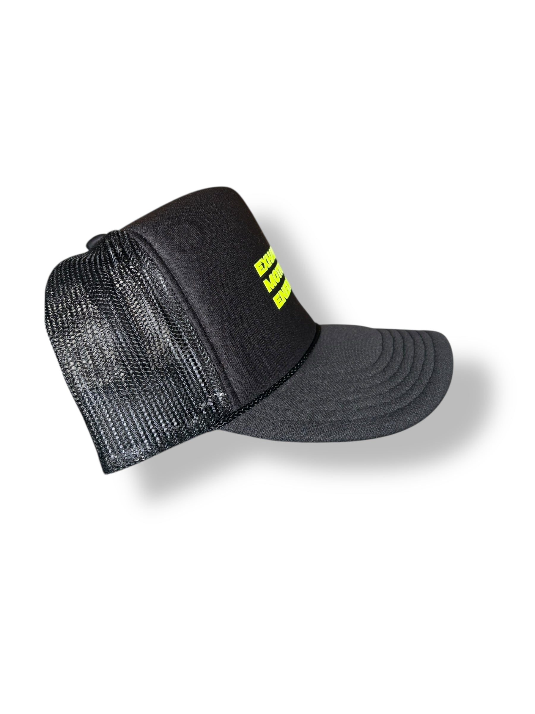 Black/Neon Exhausted,Motivated,Energized