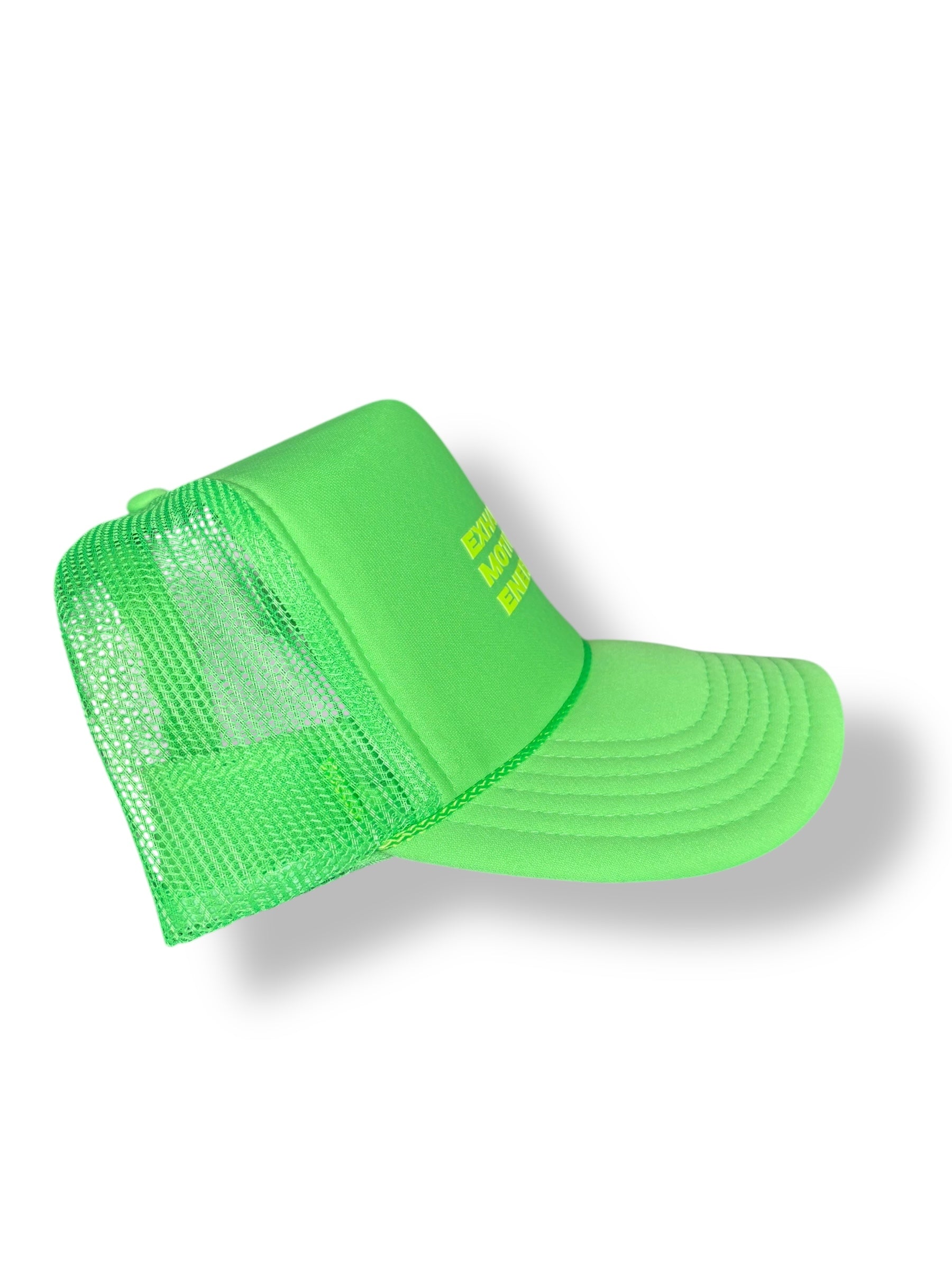 Neon Green Exhausted,Motivated,Energized