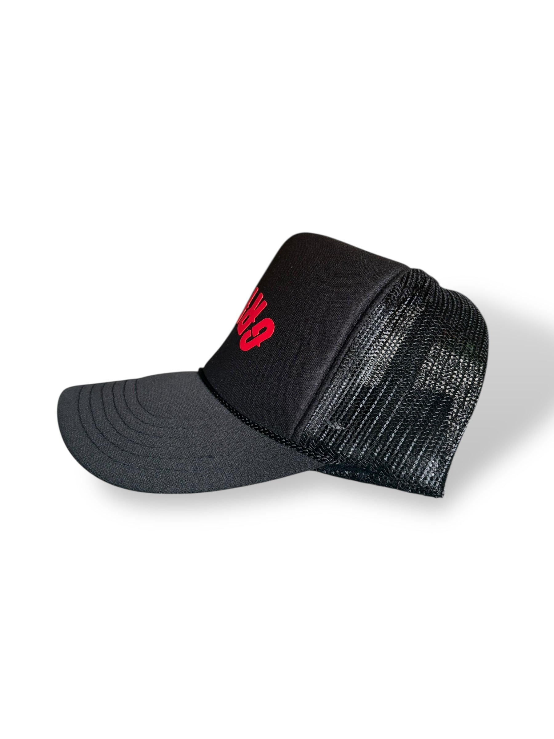 Black/Red Gritty